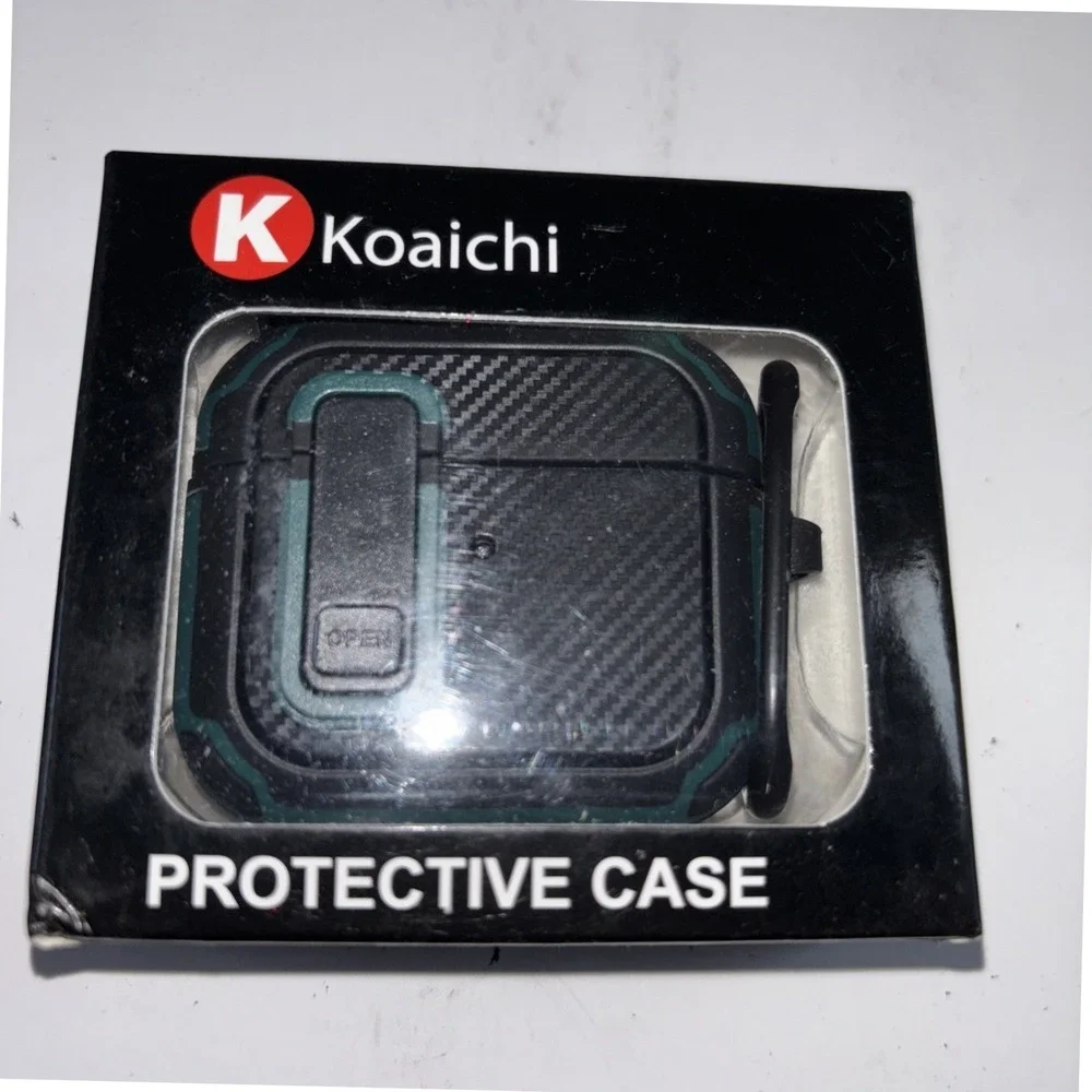 For‎ Apple Airpods Pro Case Silicone Shockproof Protective Cover With Keychain